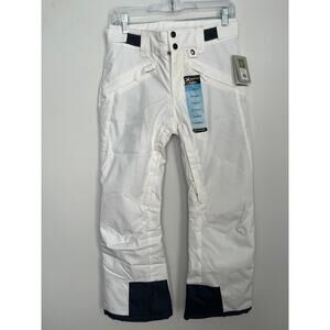 Arctix Snow Pants Women XS White Black Waterproof Insulated NWT